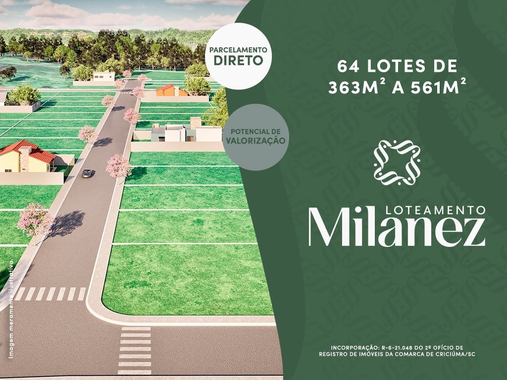 Foto 1 do terreno Loteamento Milanez